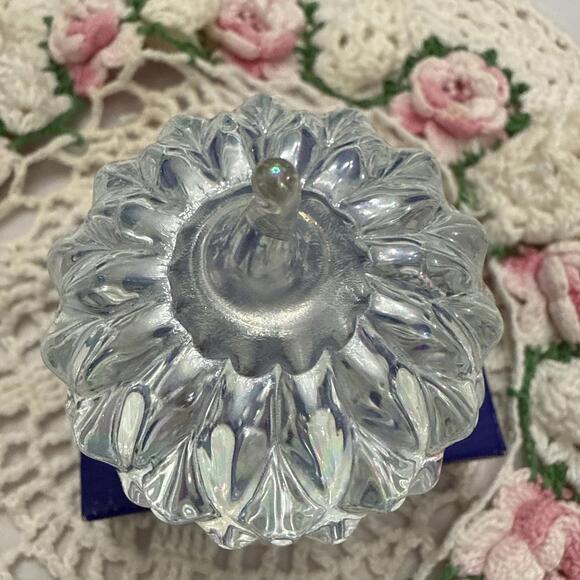 Ron Hinkle Dying Art Glassworks Blown Glass Acorn Paperweight Iridescent Rainbow - Picture 5 of 9